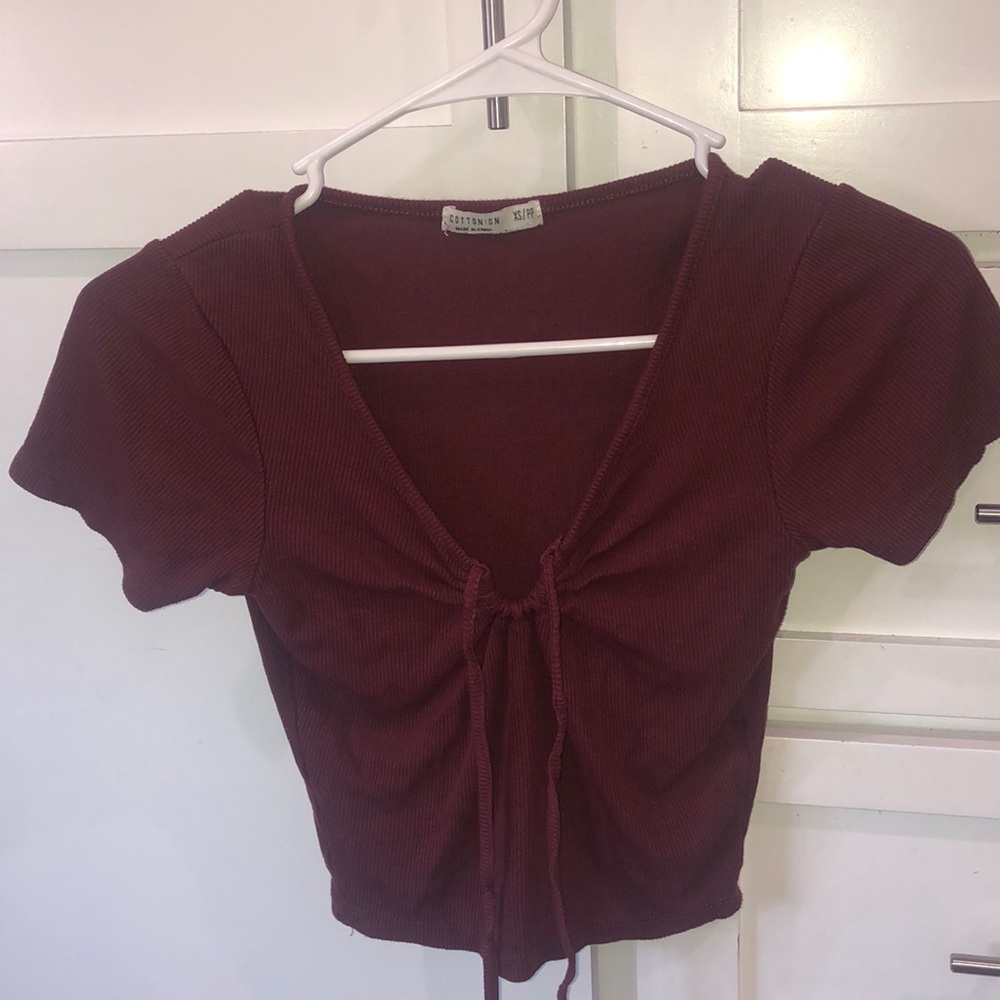 begrudge short sleeve top